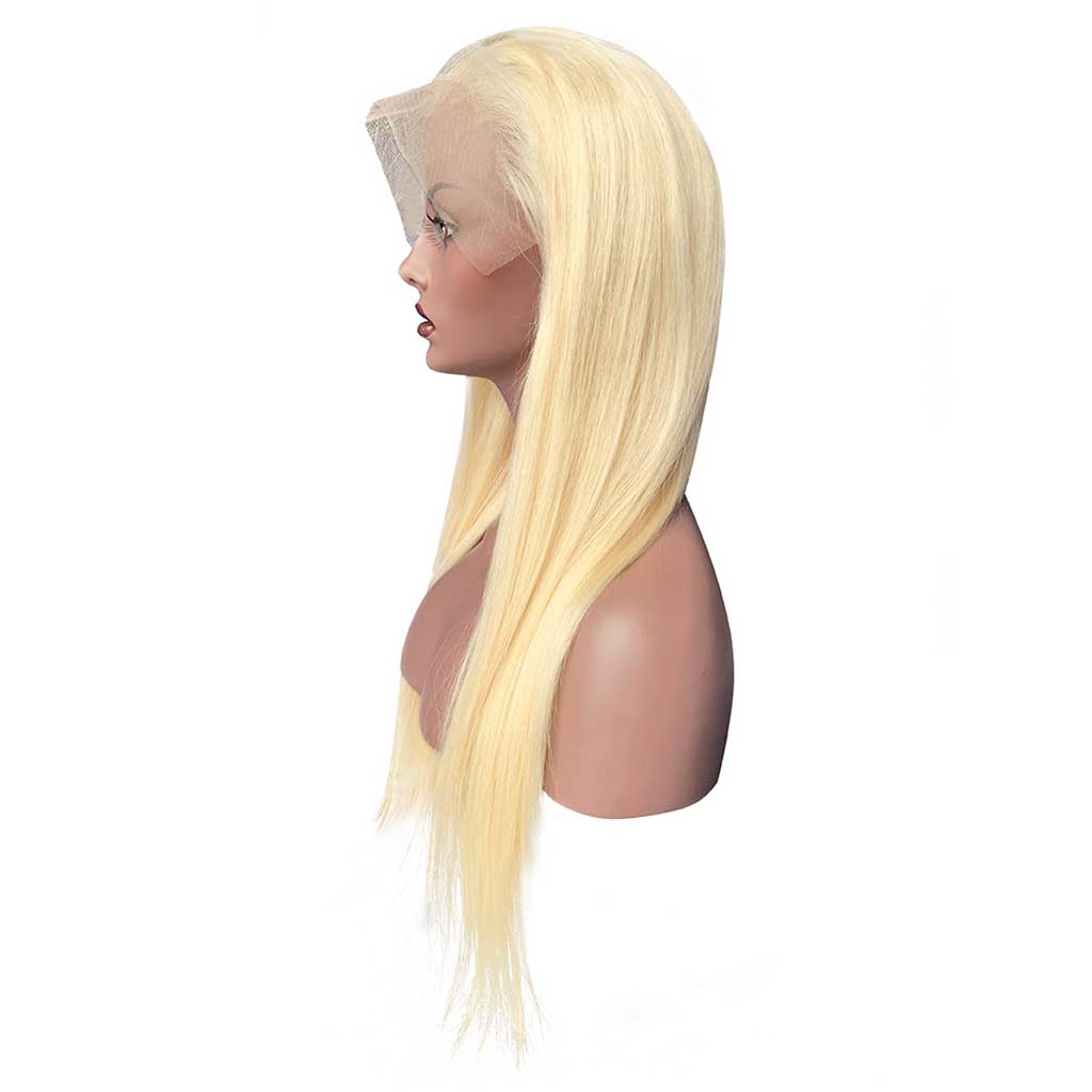 613# blonde 13*6 front lace wigs (grade 10a)*